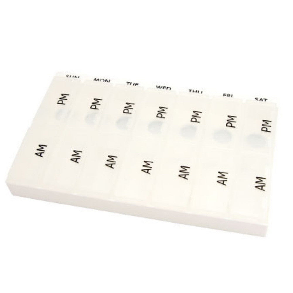 Apex Twice a Day Large Medi Chest Medicine Organizer Planner Pill Box, 1 Ea